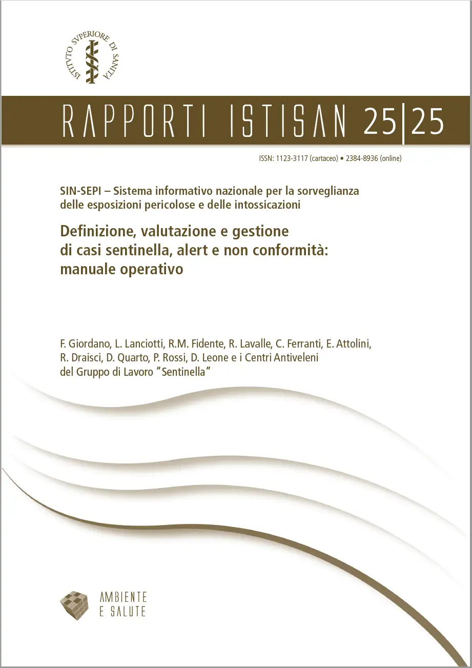 Manuale gestione casi sentinella, alert e non conformità